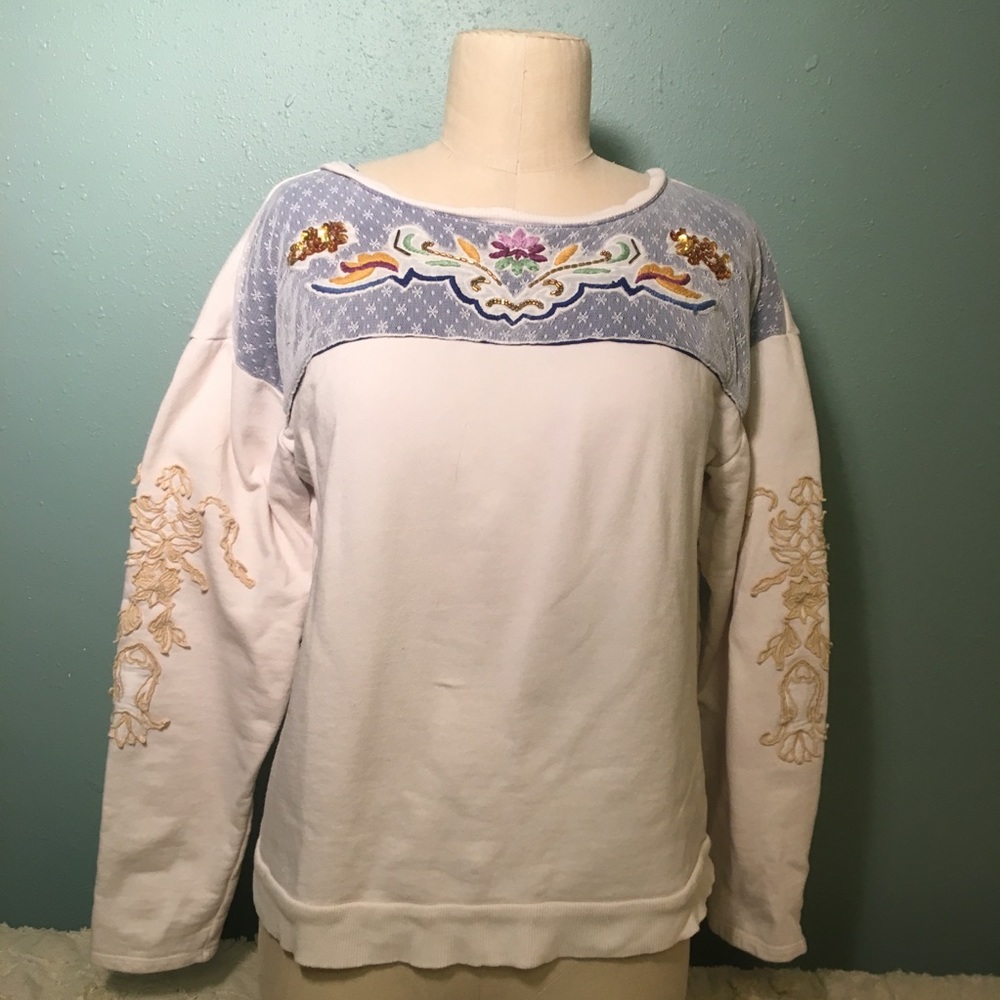 Akemi + Kim sweatshirt from Anthropologie